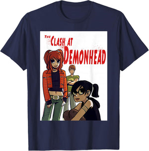 Scott Pilgrim Vs. The World The Clash at Demonhead Band T-Shirt - T-Shirt | Navy