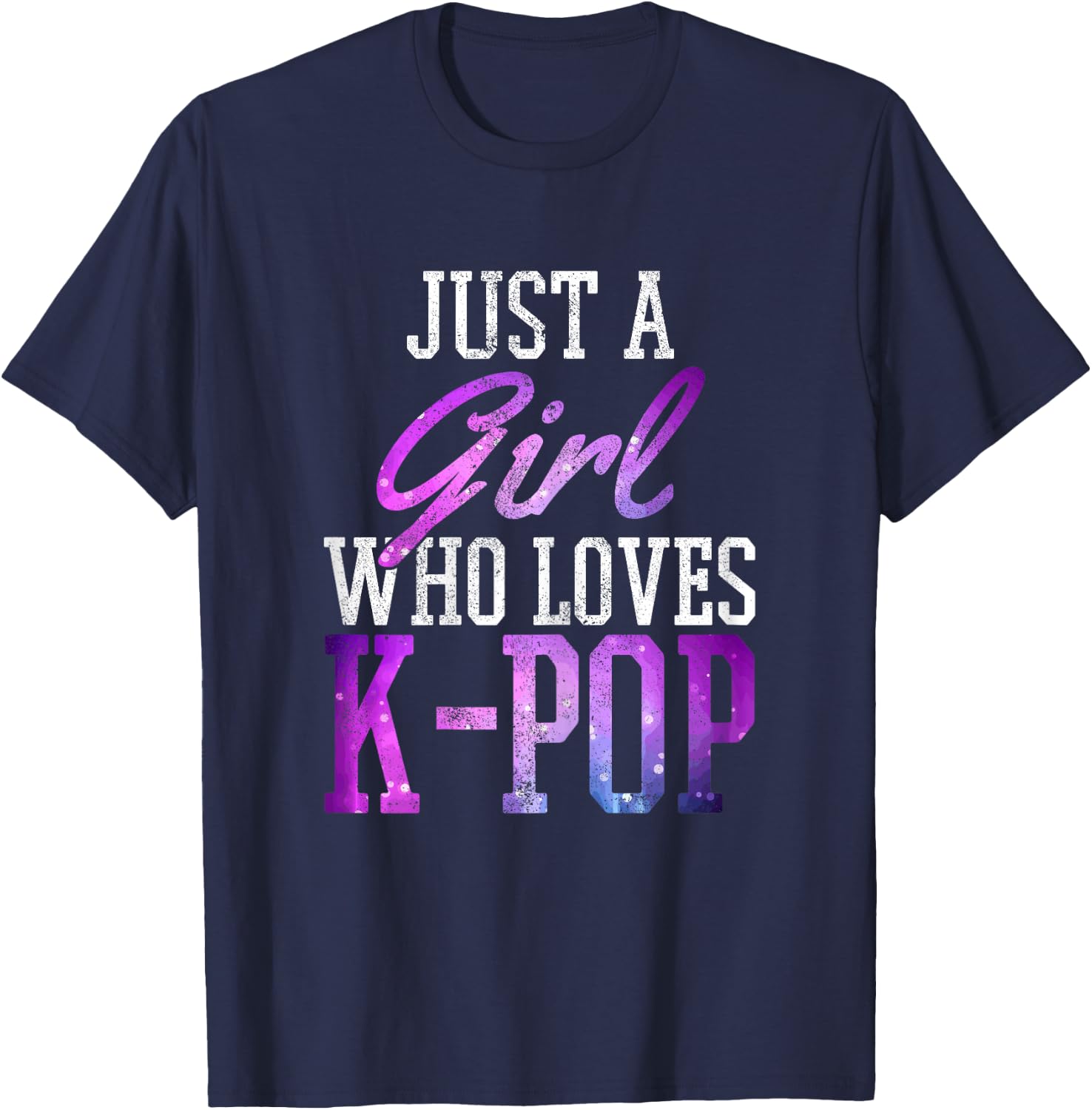 K-Pop Shirt Korean Pop Music K-Drama Gift T-Shirt - T-Shirt | Navy