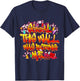 Funny Oldschool Graffiti Street Art Letters Spray Tagging T-Shirt - T-Shirt | Navy