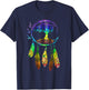 Moon Dream Catcher Feathers Tree of Life Gift T-Shirt - T-Shirt | Navy