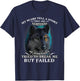 Wolf lover My scar tell a story T-Shirt - T-Shirt | Navy