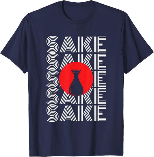 SAKE Design for a Sake lover T-Shirt - T-Shirt | Navy