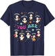 Goose Silly Teacher You are Kind Loved Enough Motivational T-Shirt - T-Shirt | Navy
