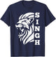 Sikh Singh Lion for all Sikhs T-Shirt - T-Shirt | Navy