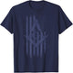 Masonic American Flag Square & Compass Freemason Navy Blue T-Shirt - T-Shirt | Navy