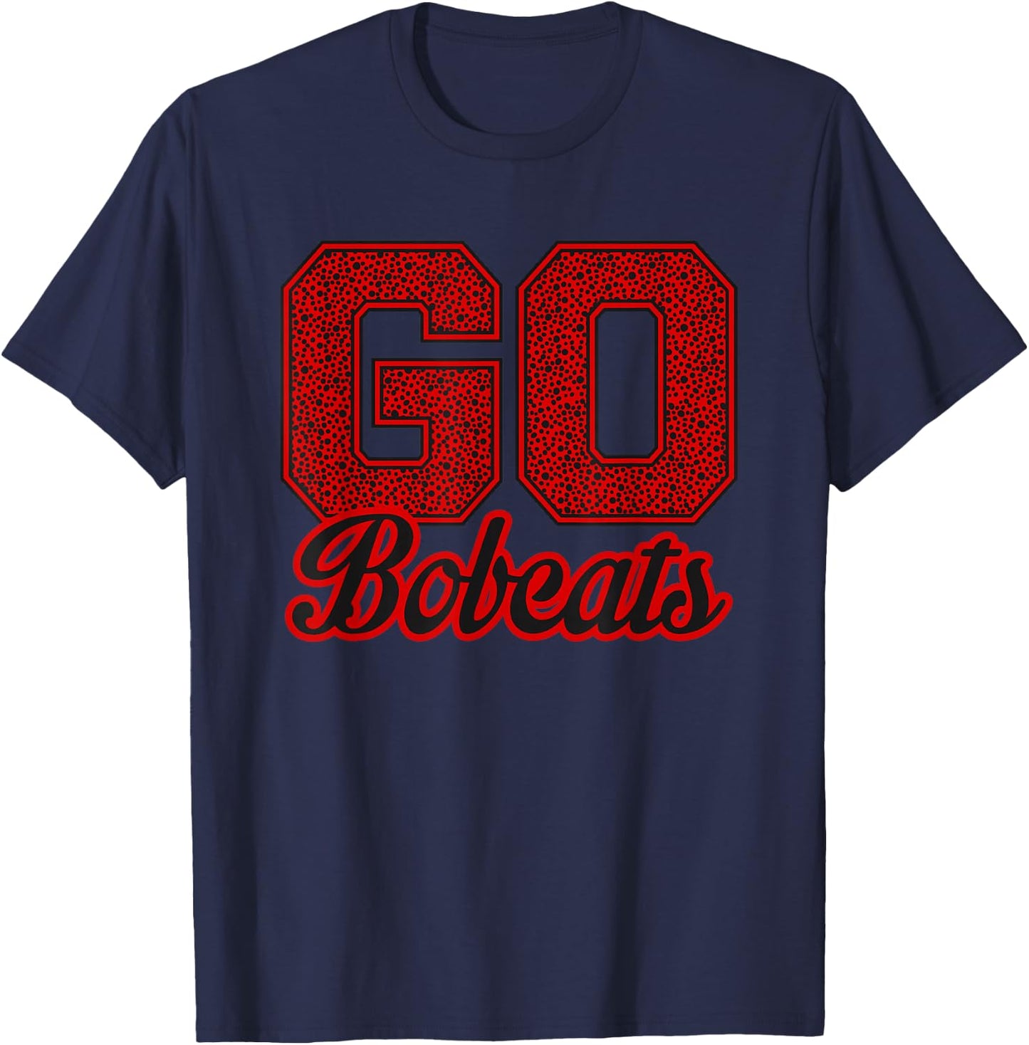 Central Bobcats GO! School Pride T-Shirt - T-Shirt | Navy