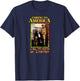 Coming to America: King and Queen Zamunda T-Shirt - T-Shirt | Navy