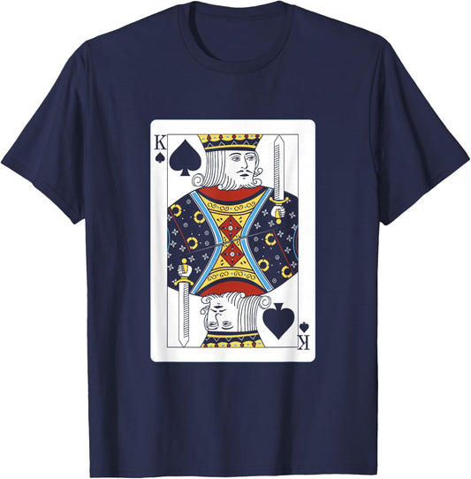 King Of Spades Costume T-Shirt - T-Shirt | Navy