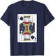 King Of Spades Costume T-Shirt - T-Shirt | Navy