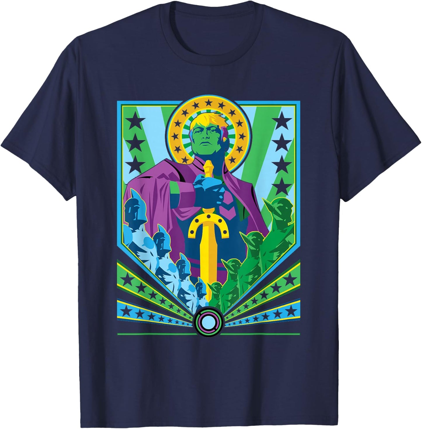 Marvel Empyre Emperor Hulkling comic T-Shirt - T-Shirt | Navy