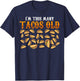 Funny 29 Year Old Taco Lovers Gag Gift, 29th Birthday T-Shirt - T-Shirt | Navy