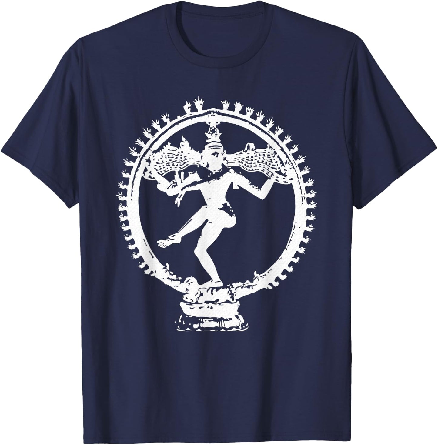 Nataraja Hindu Mythology Shaivism - God Shiva Lord of Dance T-Shirt - T-Shirt | Navy