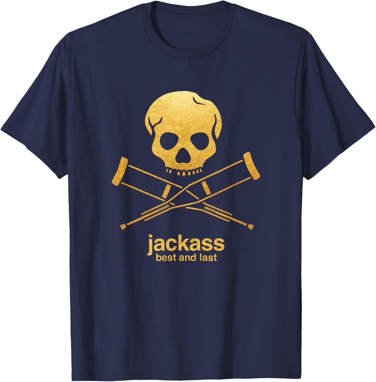 Jackass Best and Last Officially Licensed T-Shirt - T-Shirt | Navy