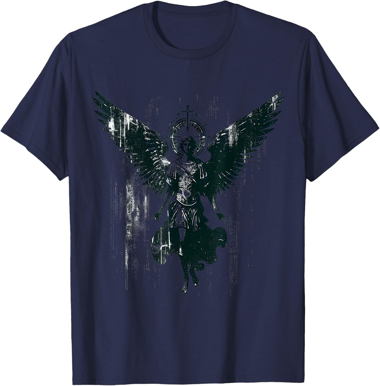 St Michael Archangel T-Shirt - T-Shirt | Navy