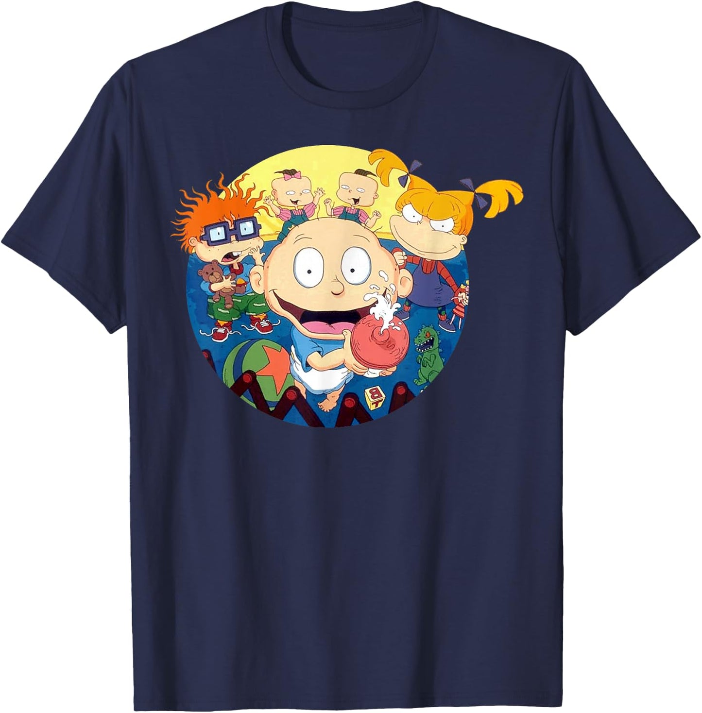 Nickelodeon Rug Rats Show Intro T-Shirt - T-Shirt | Navy