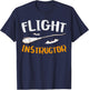Flight Instructor Witch Shirt Adult Kids Halloween Day T-Shirt - T-Shirt | Navy