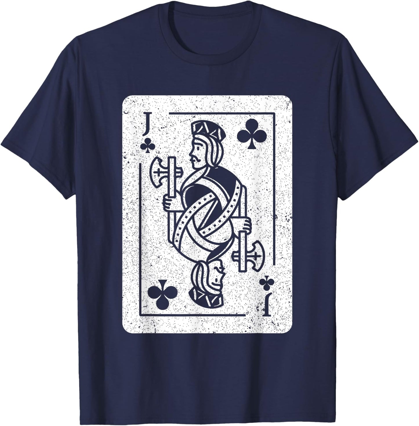 Jack Of Clubs Costume T-Shirt - T-Shirt | Navy