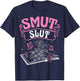 SMUT SLUT Provocative Literature Book Club Book Reading T-Shirt - T-Shirt | Navy