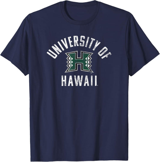 University of Hawaii Rainbow Warriors Large T-Shirt - T-Shirt | Navy