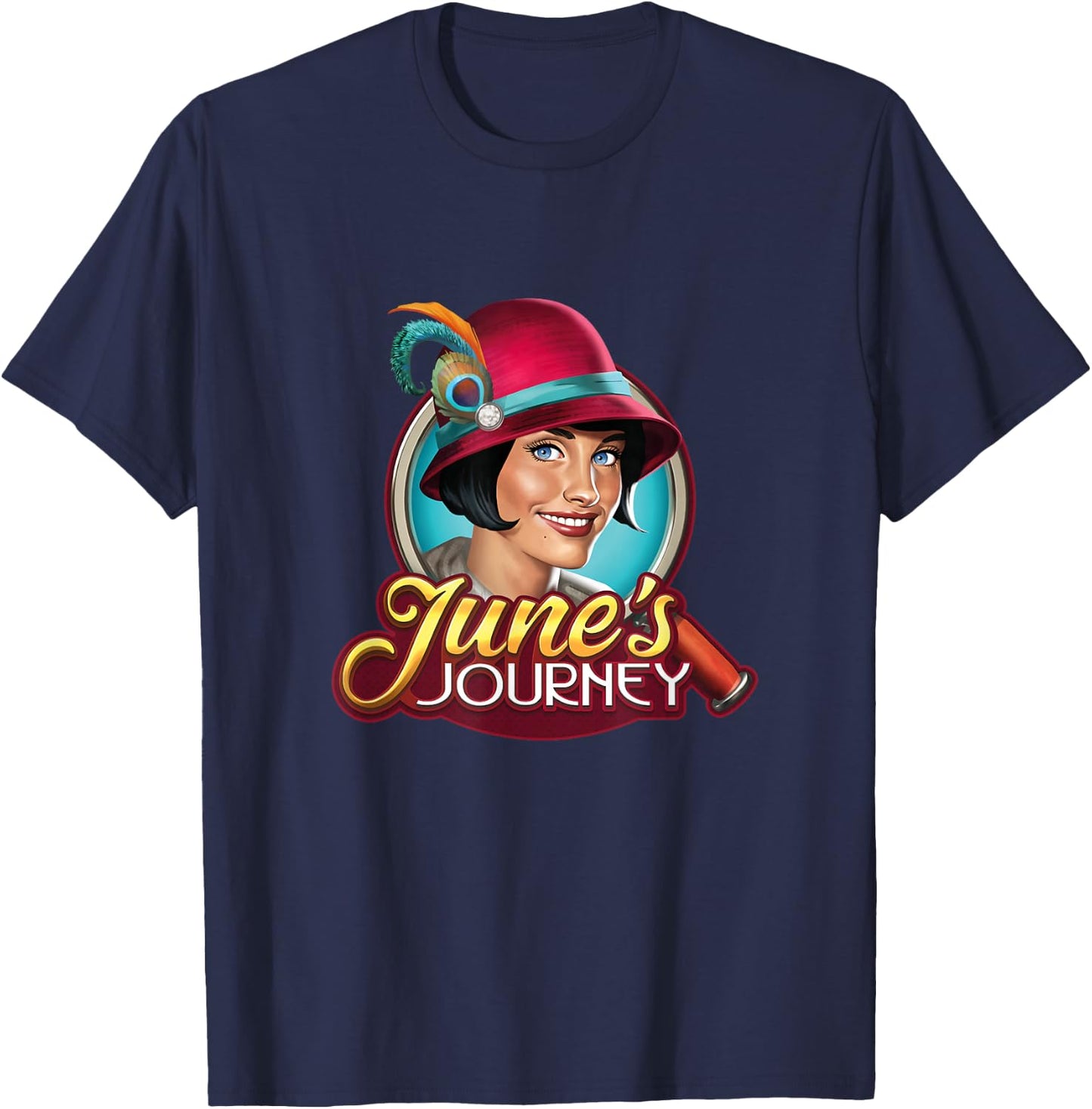 June's Journey 'Color June' T-Shirt - T-Shirt | Navy