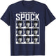 Star Trek: The Original Series Moods of Spock Textbook T-Shirt - T-Shirt | Navy