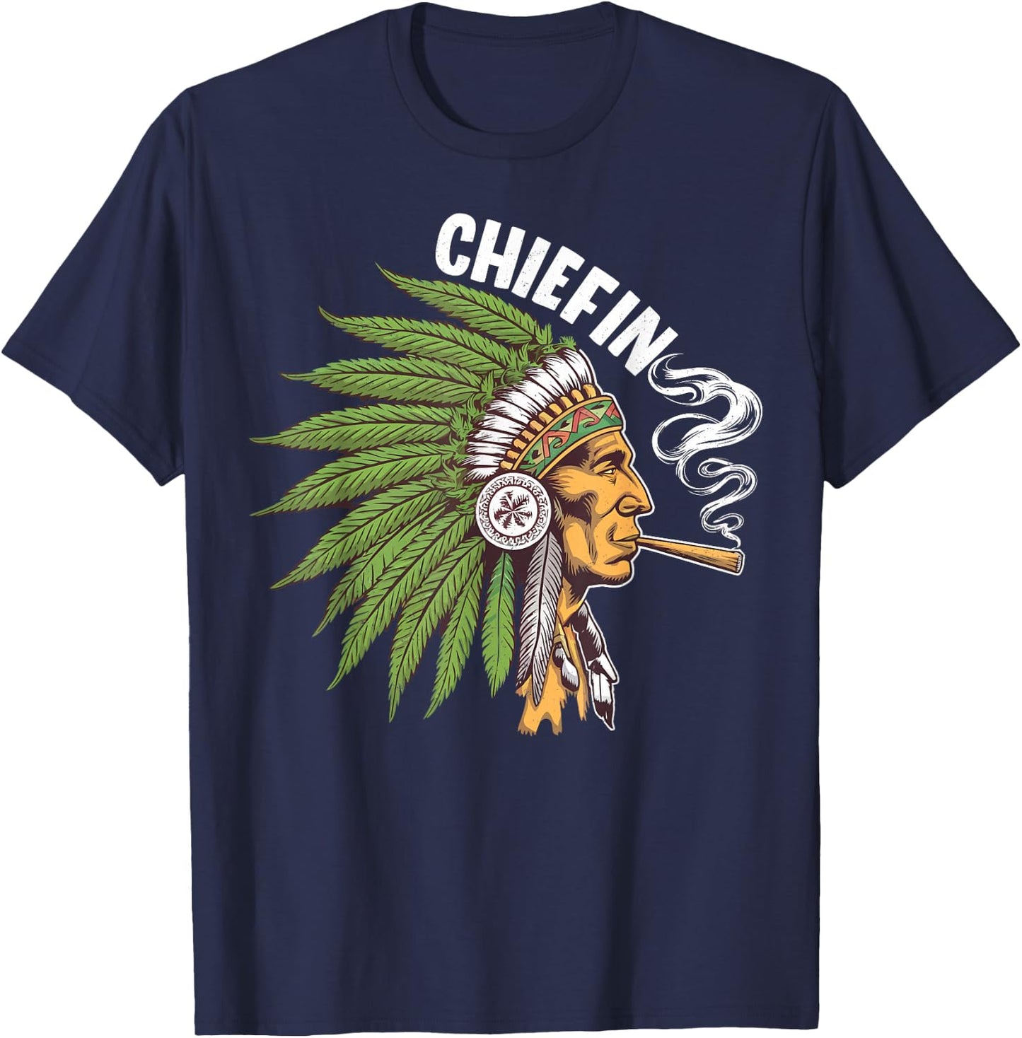 Chiefin T-Shirt - T-Shirt | Navy