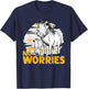 Disney The Lion King Live Action Timon Pumbaa No Worries T-Shirt - T-Shirt | Navy