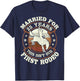 25 Years Married Cowboy 25th Wedding Anniversary Rodeo T-Shirt - T-Shirt | Navy