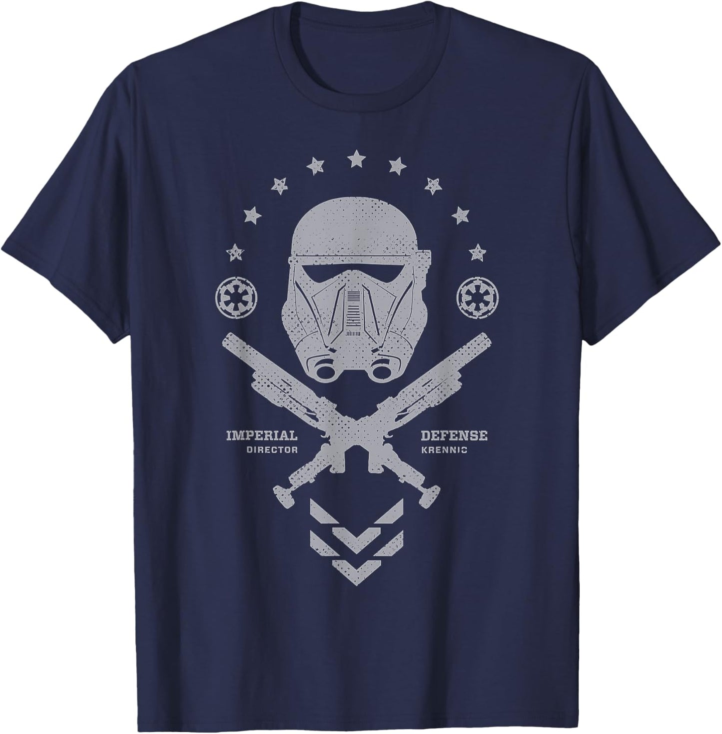 Star Wars Rogue One Death Trooper Imperial Defense T-Shirt - T-Shirt | Navy