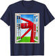 Wacky Waving Inflatable Tube Man Air Dancer in Window T-Shirt - T-Shirt | Navy