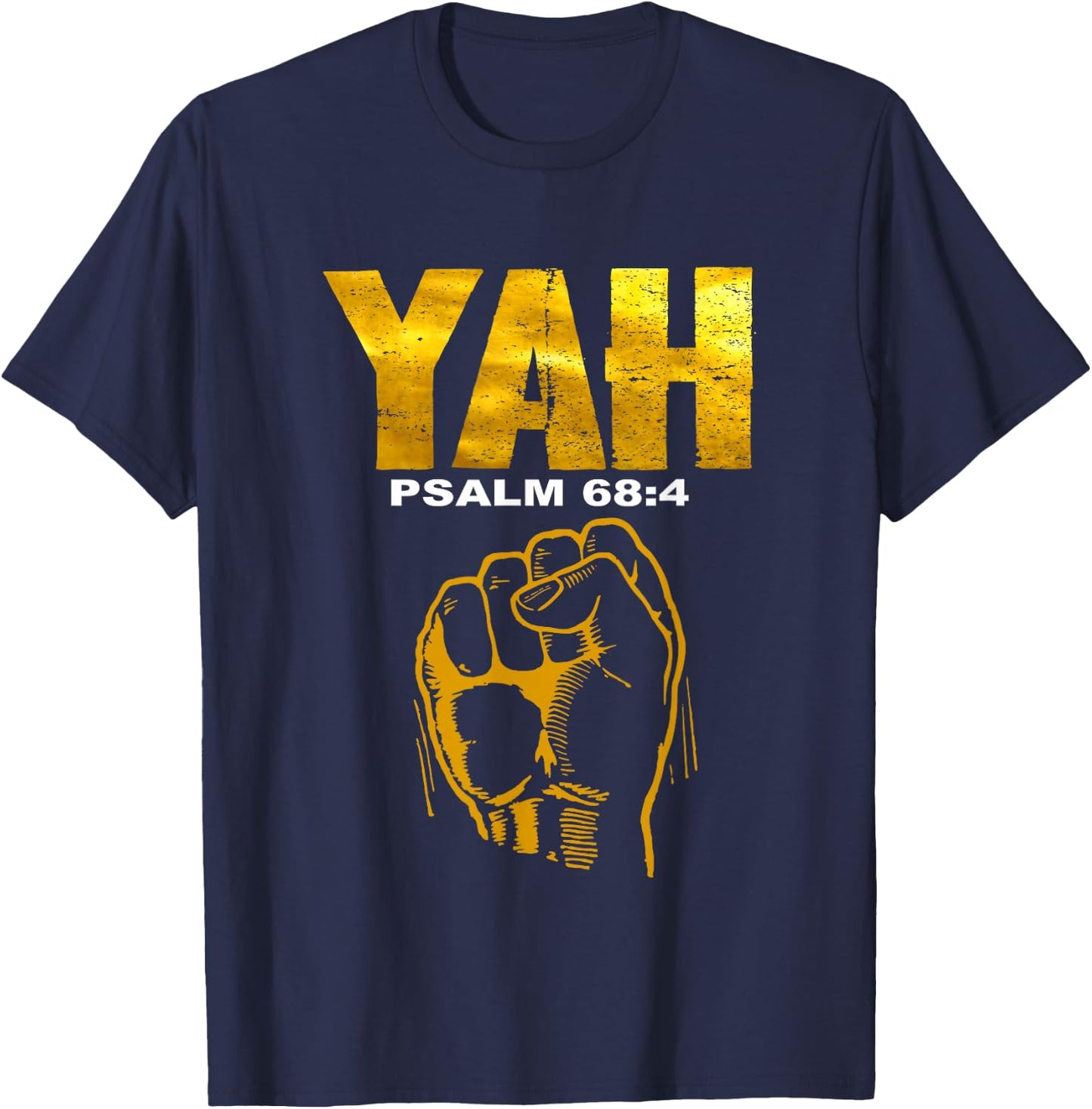 Hebrew Israelite Yah Clothing Yahweh Gift Small T-Shirt - T-Shirt | Navy