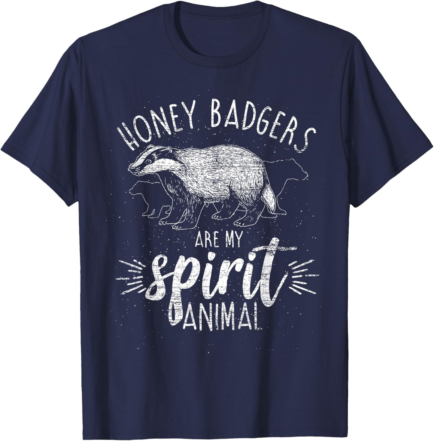Honey Badger T-Shirt - T-Shirt | Navy