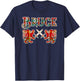 Clan Bruce Scottish Family Kilt Tartan Lion T-Shirt - T-Shirt | Navy