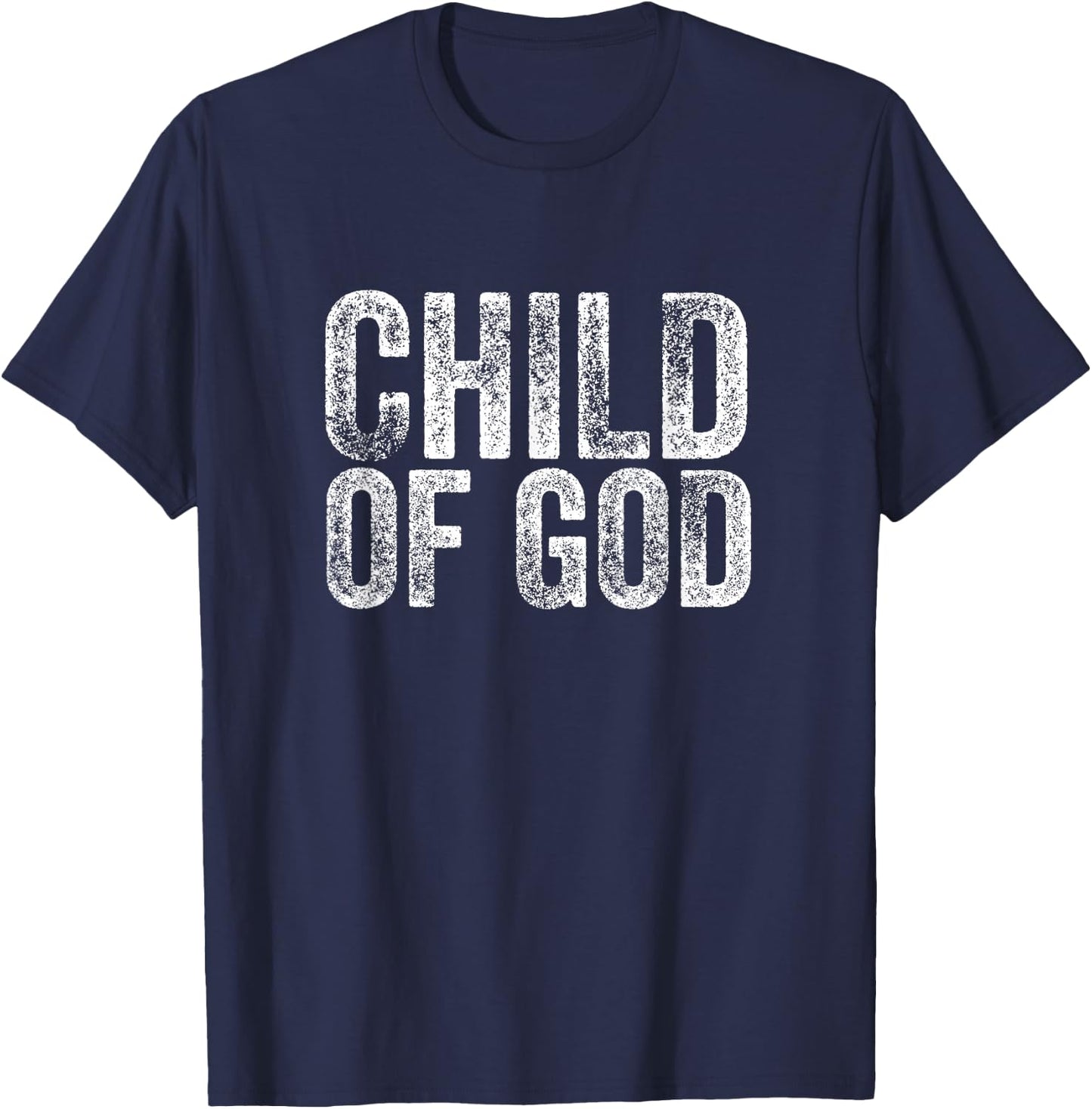 Child of God Christian, Kids, Youth, Women & T-Shirt - T-Shirt | Navy