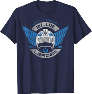 Star Wars Rogue One Blue Leader Logo Graphic T-Shirt - T-Shirt | Navy