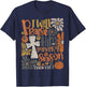 In Every Season I Will Praise Him Fall Autumn Christian T-Shirt - T-Shirt | Navy