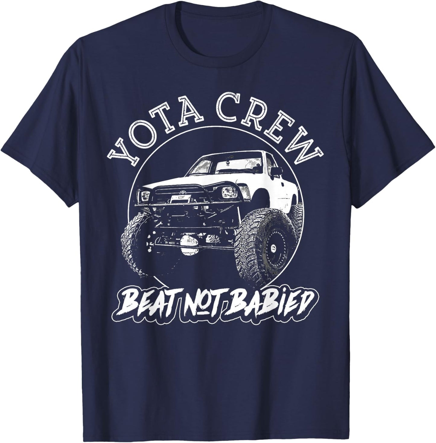 4X4, Off Road, Rock Crawler, Overland T-Shirt - T-Shirt | Navy