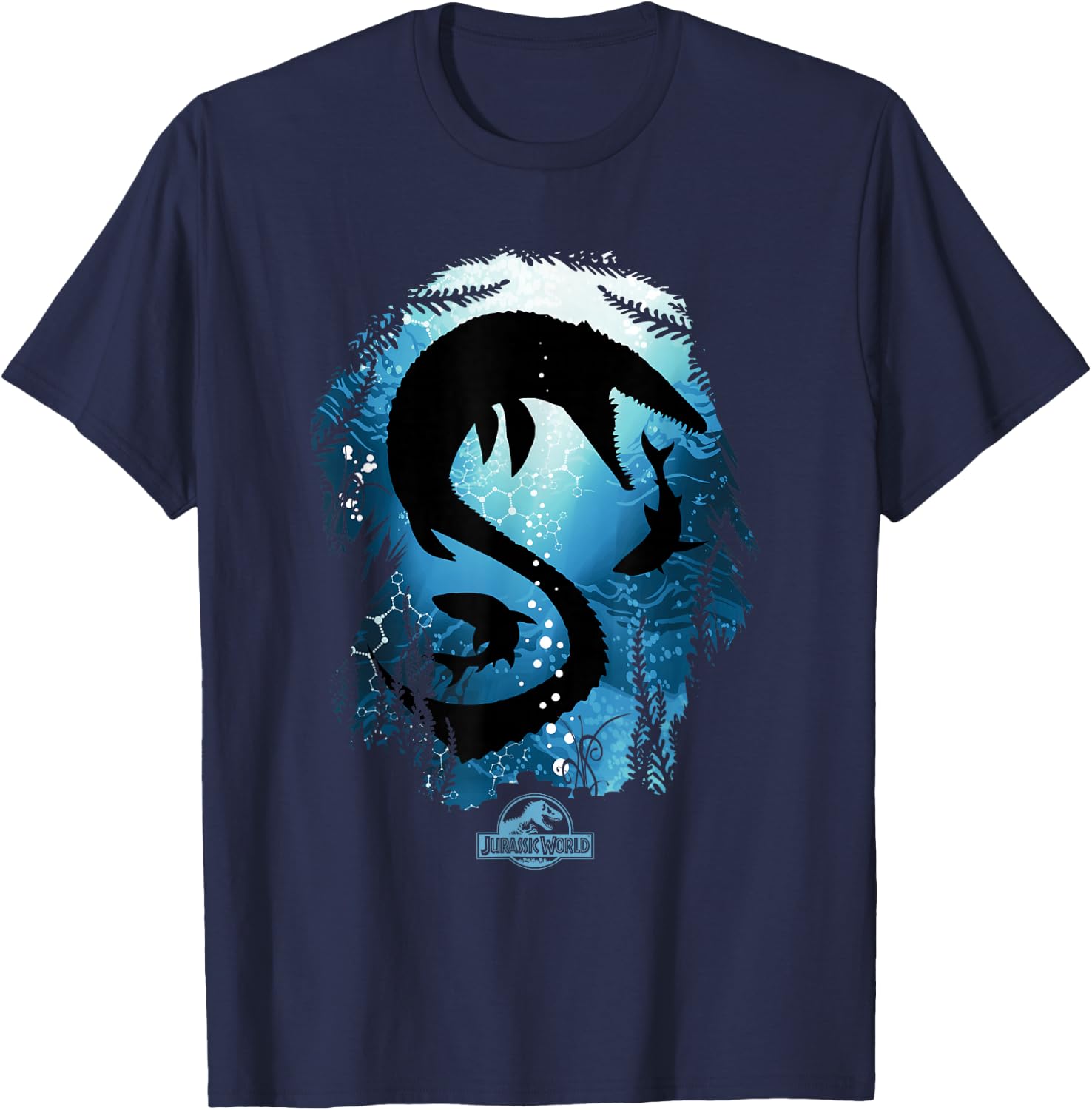 Jurassic World Mosasaurus T-Shirt - T-Shirt | Navy