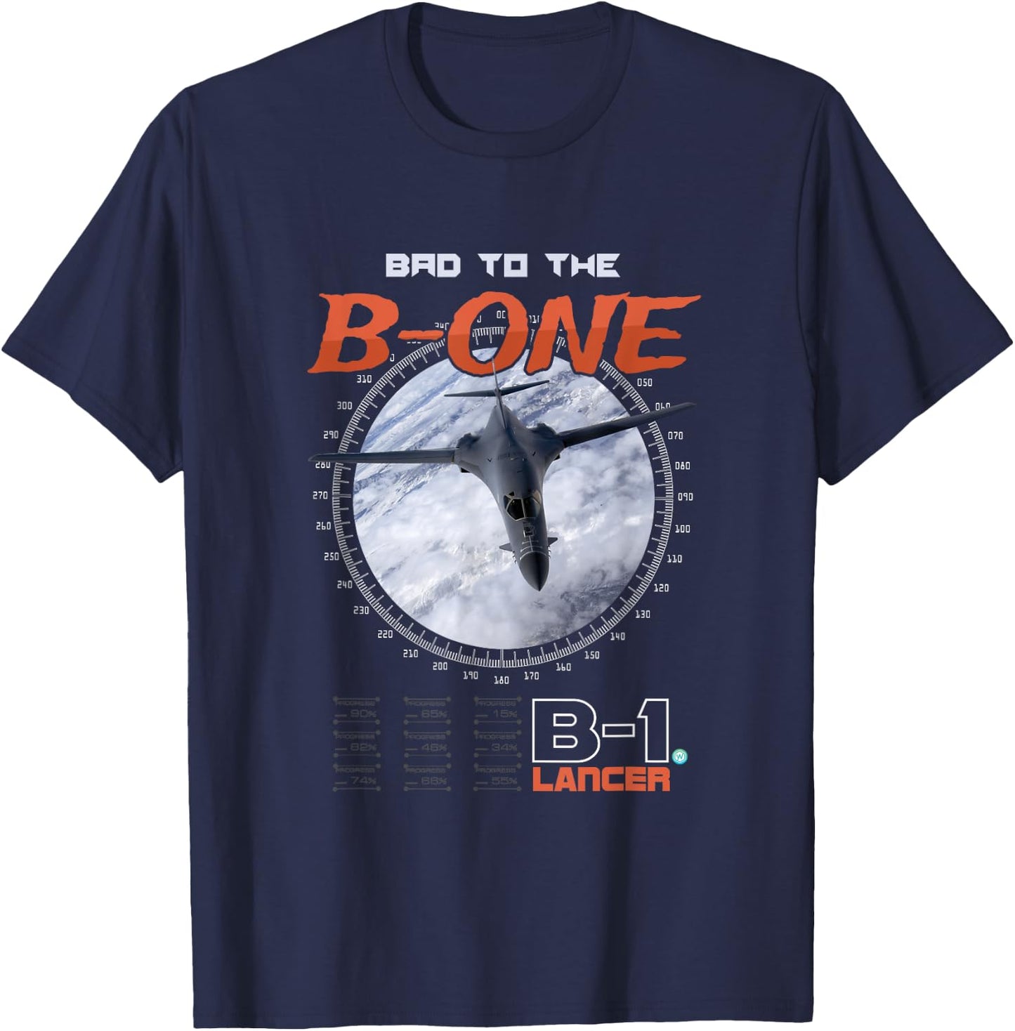 B-1 Lancer Air Force Bomber T shirt Gift T-Shirt - T-Shirt | Navy