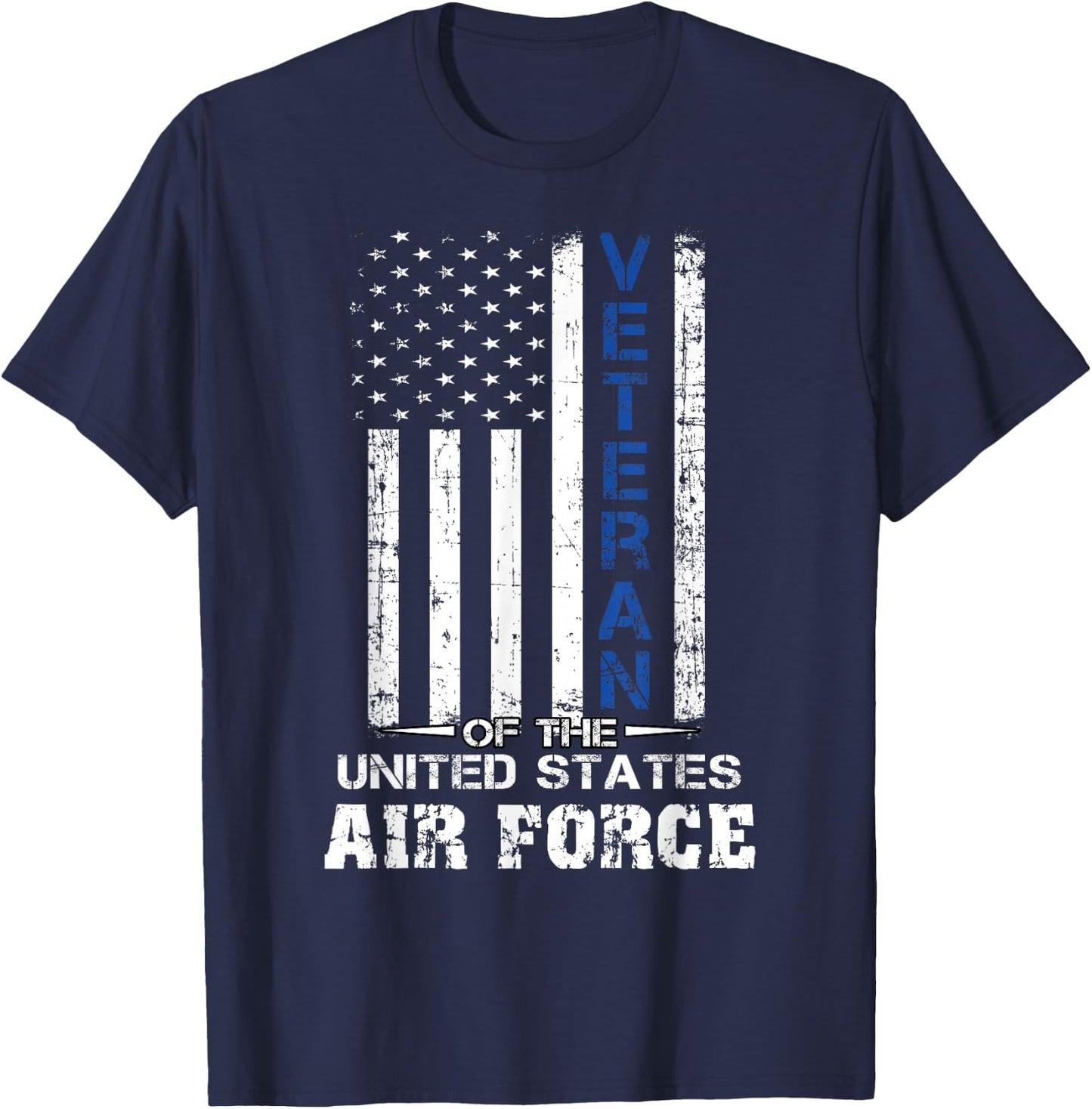 Veteran of The United States US Air Force USAF T-Shirt - T-Shirt | Navy