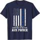 Veteran of The United States US Air Force USAF T-Shirt - T-Shirt | Navy