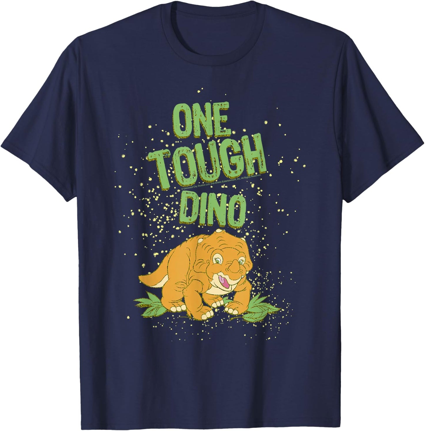 Land Before Time Cera is One Tough Dino T-Shirt - T-Shirt | Navy