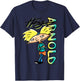 Nickelodeon Hey Arnold Character Grafitti Logo T-Shirt - T-Shirt | Navy