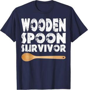 Wooden Spoon Survivor T-Shirt - T-Shirt | Navy