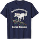 Icelandic Horse riding Shetland Pony Christmas Dreams Gift T-Shirt - T-Shirt | Navy