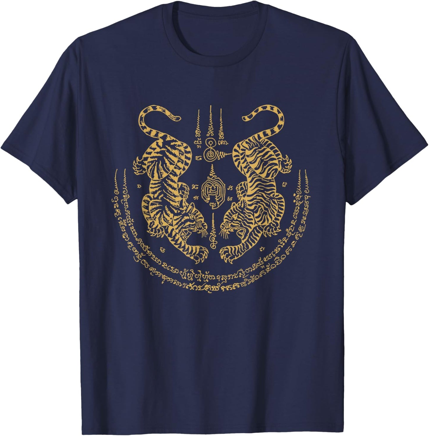 Sak Yant Tattoo Thailand T-Shirt - T-Shirt | Navy