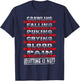 I Will Not Quit Inspirational T-Shirt - T-Shirt | Navy