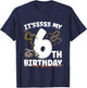 6th Snake Birthday Party 6 Year Old Snake Lover Birthday T-Shirt - T-Shirt | Navy