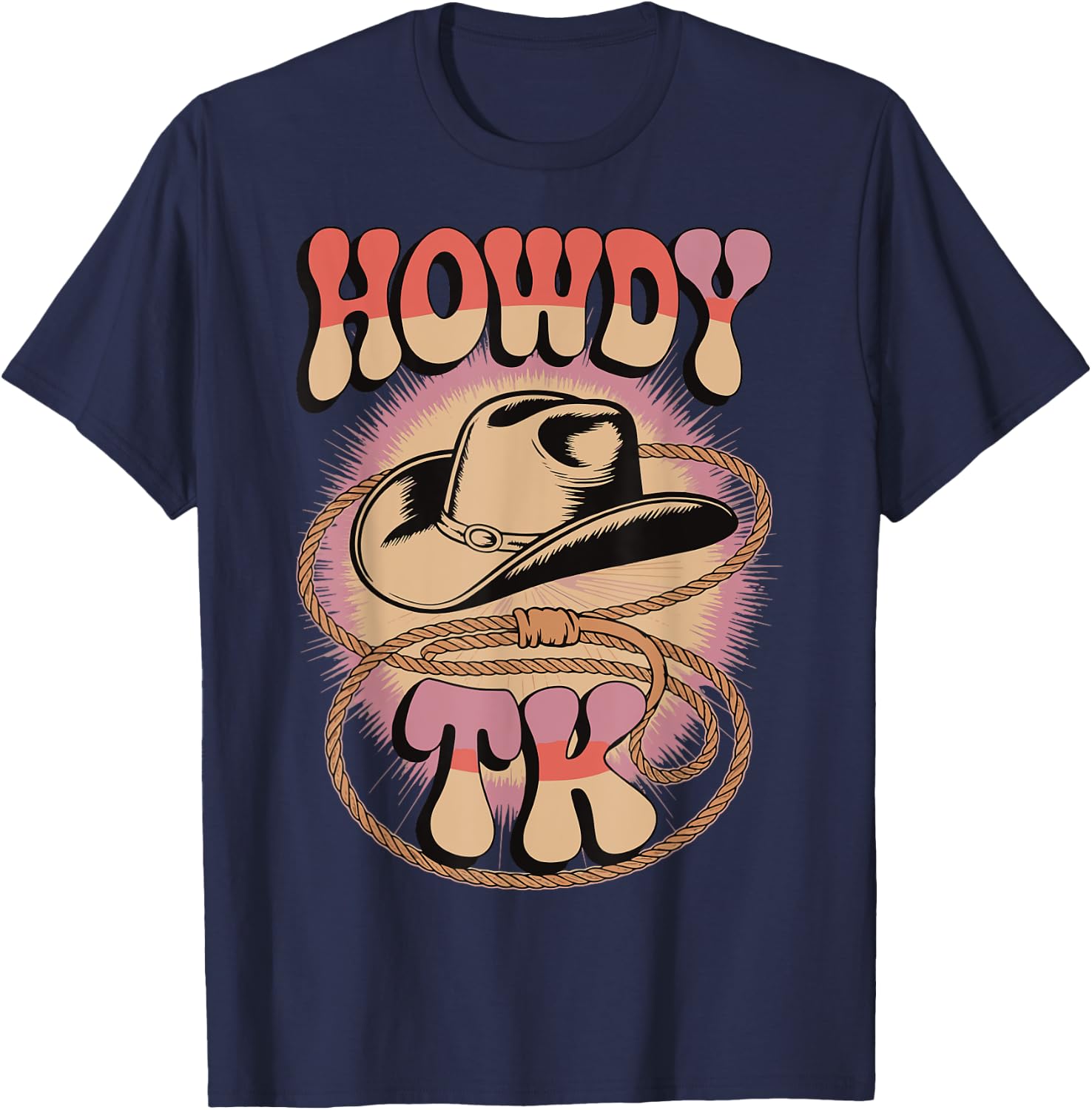 Howdy TK T-Shirt - T-Shirt | Navy