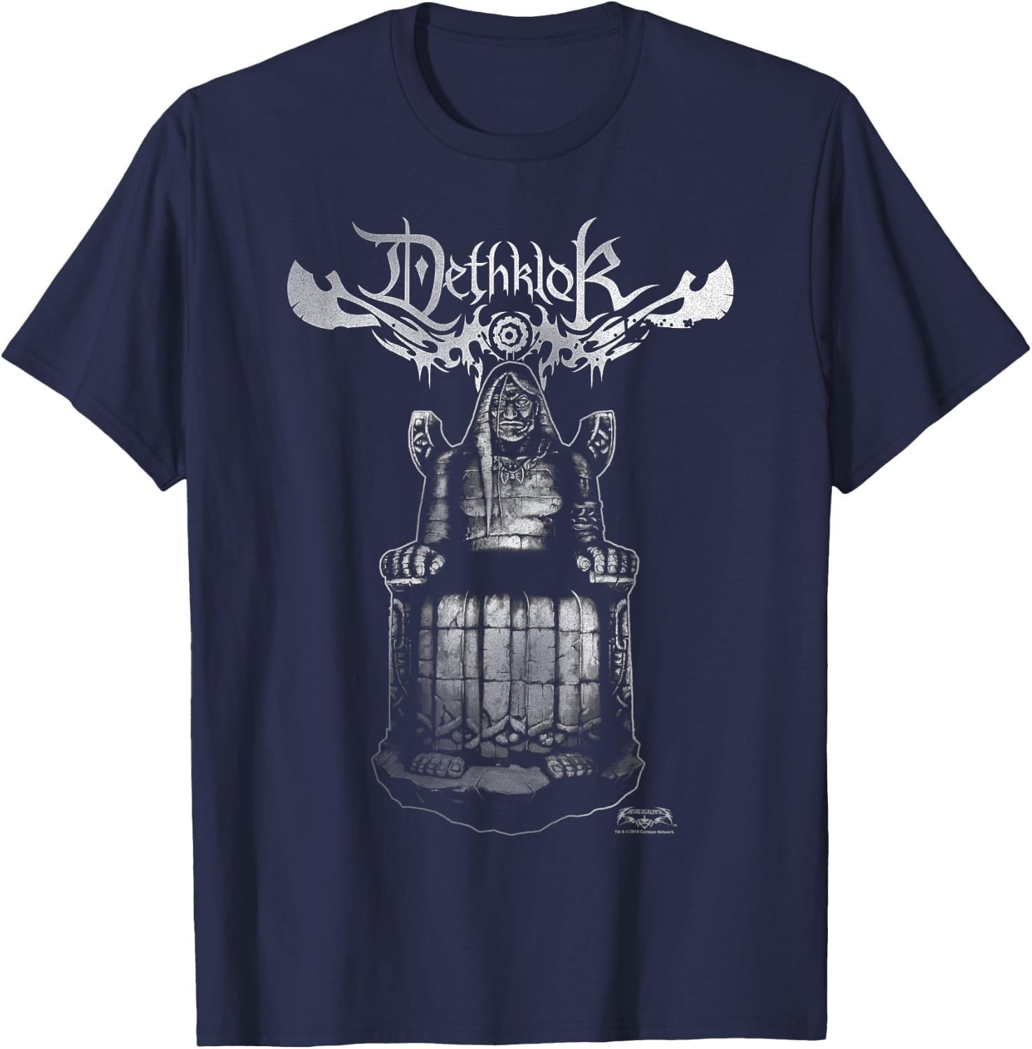 Metalocalypse Statue T-Shirt - T-Shirt | Navy
